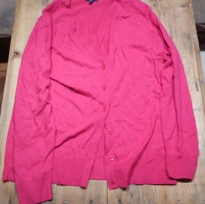 Gap cardigan XL pink